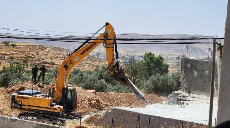 التهجير مستمر.. الاحتلال يواصل هدم المنازل في بيت لحم